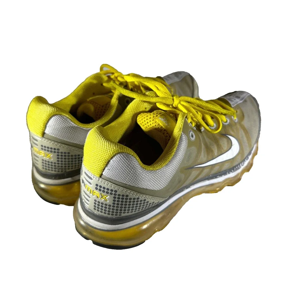 Nike Air Max + Sun Yellow Running Training Gym Shoes 354750-011 Women's Size 9